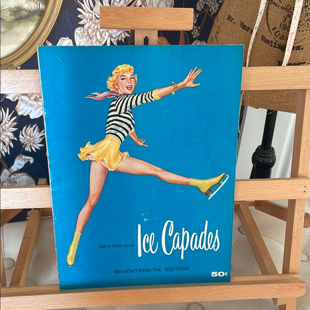 1957 Ice Capades Seventeen-TH Edition program